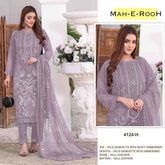 Fox Georgette With Heavy Embroidery work Suit